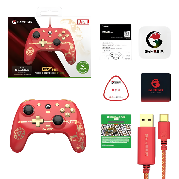 GameSir G7 HE - Iron Man Limited Edition Wired Xbox Controller  for sale in Egypt from Games2Egypt