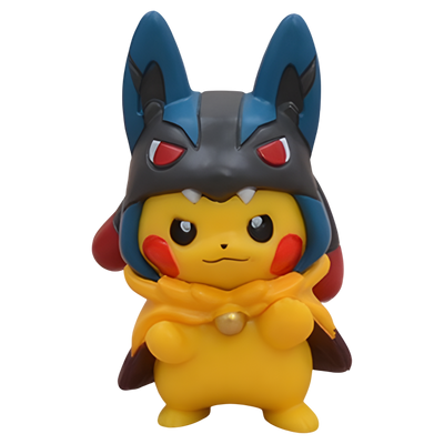 Pokemon - Pikachu Lucario Cosplay - Mini Figure