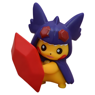 Pokemon - Pikachu Sableye Gem Shield Cosplay - Mini Figure