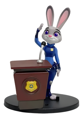 Zootopia – Judy Hopps Press Briefing (Podium) – Mini Figure
