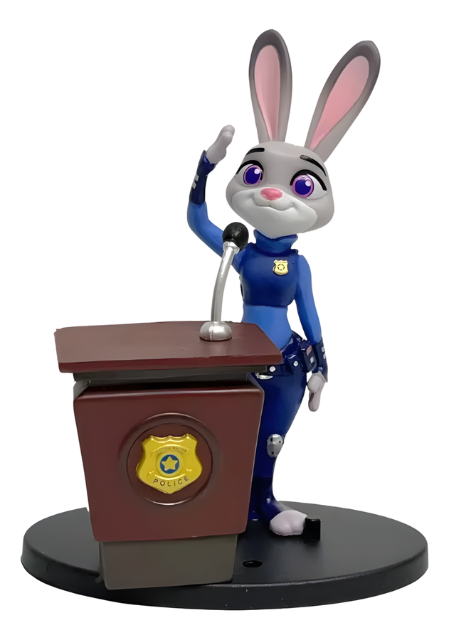 Zootopia – Judy Hopps Press Briefing (Podium) – Mini Figure