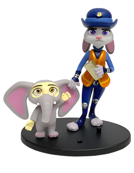 Zootopia - Judy Crossing Guard & Little Elephant - Mini Figure  for sale in Egypt from Games2Egypt