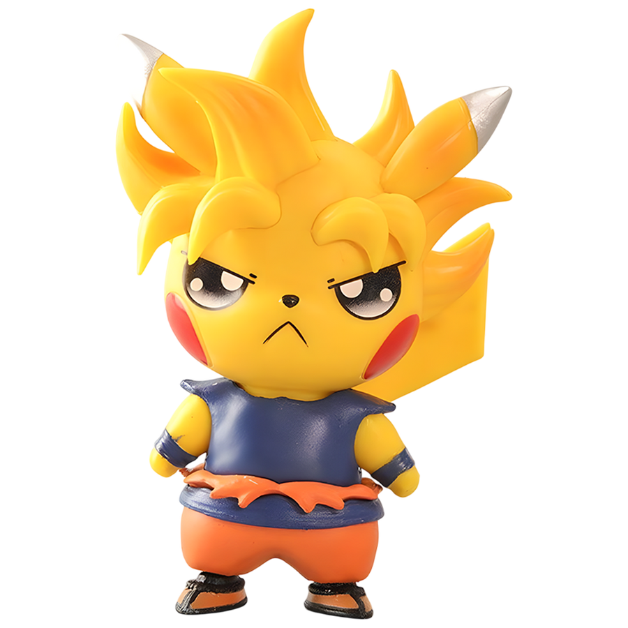 Pokemon - Pikachu Super Saiyan Style - Mini Figure