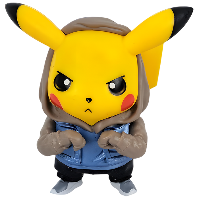 Pokemon - Pikachu Blue Hoodie Stance - Mini Figure  for sale in Egypt from Games2Egypt