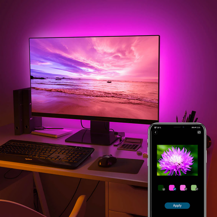 Govee H61790A1 Bluetooth LED TV Backlight - 46:60 Inch  for sale in Egypt from Games2Egypt