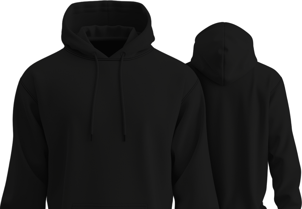 Hoodie - Black - Plain  for sale in Egypt from Games2Egypt