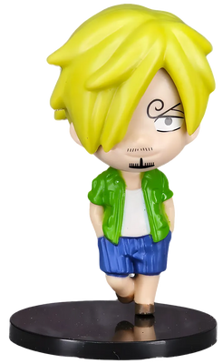 One Piece - Sanji Casual Green Shirt - Mini Figure