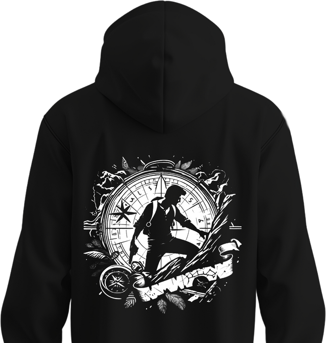 Charting the Lost – Uncharted Hoodie  for sale in Egypt from Games2Egypt