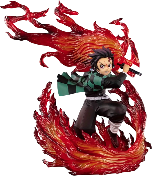 Demon Slayer – Tanjiro Kamado - Hinokami Kagura - Figure  for sale in Egypt from Games2Egypt
