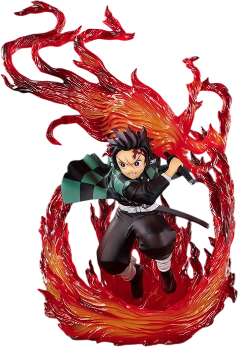 Demon Slayer – Tanjiro Kamado - Hinokami Kagura - Figure  for sale in Egypt from Games2Egypt