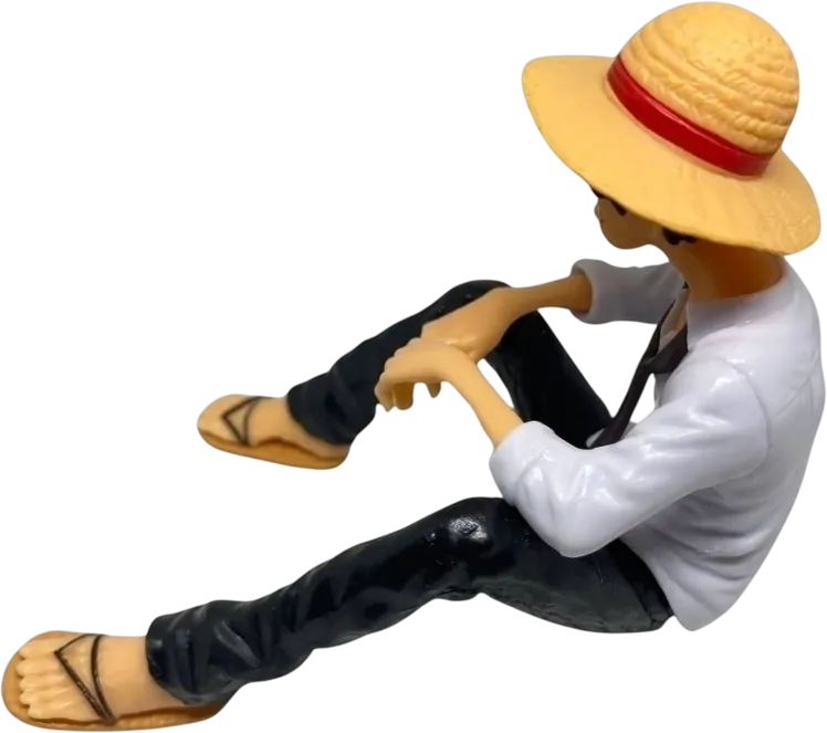 One Piece – Luffy Sitting - White Shirt - Figure  for sale in Egypt from Games2Egypt