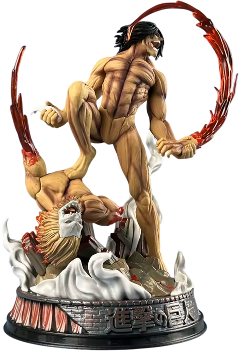 Attack on Titan – Attack Titan vs Jaw Titan - Figure  for sale in Egypt from Games2Egypt