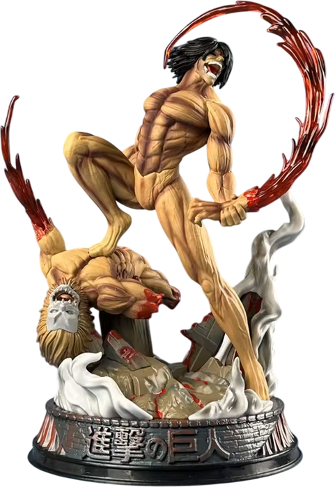 Attack on Titan – Attack Titan vs Jaw Titan - Figure  for sale in Egypt from Games2Egypt