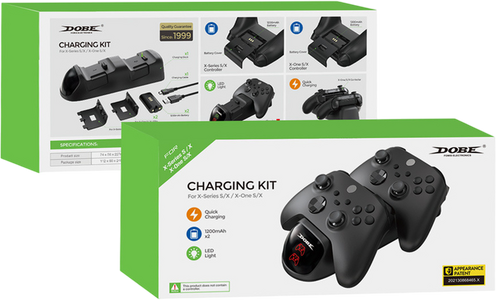 DOBE Charging Kit for Xbox One and Xbox Series-Open Sealed  for sale in Egypt from Games2Egypt