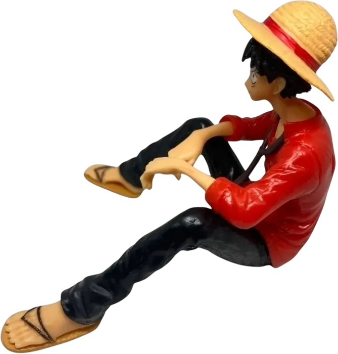 One Piece – Luffy Sitting - Red Shirt - Figure  for sale in Egypt from Games2Egypt