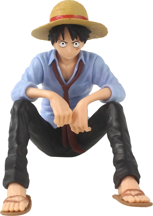 One Piece – Luffy Sitting - Blue Shirt - Figure  for sale in Egypt from Games2Egypt