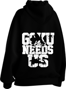 Goku Needs Us – Dragon Ball Kids Hoodie  for sale in Egypt from Games2Egypt