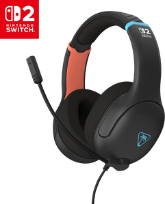Turtle Beach Airlite Fit Wired Gaming Headset for Switch - Charcoal Blue/Red -  for sale in Egypt from Games2Egypt