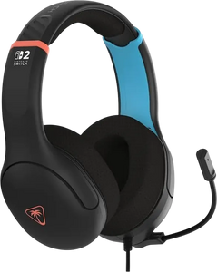 Turtle Beach Airlite Fit Wired Gaming Headset for Switch - Charcoal Blue/Red  for sale in Egypt from Games2Egypt