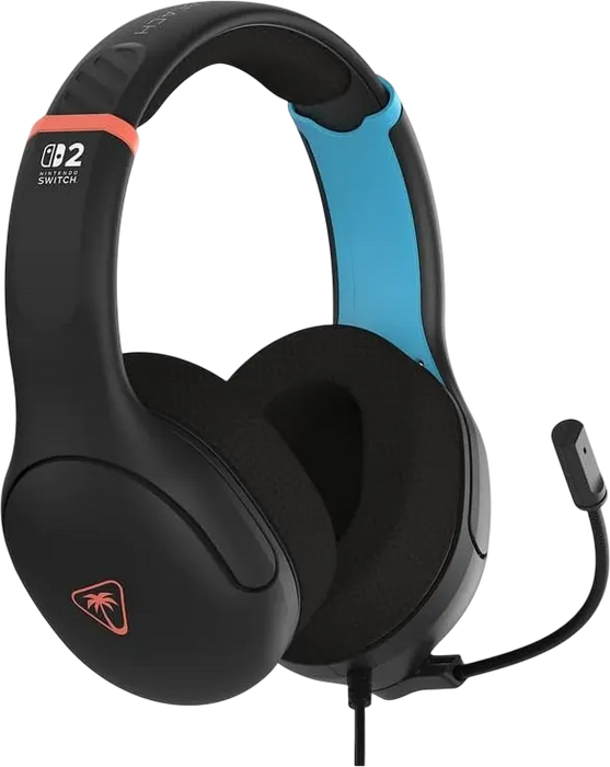 Turtle Beach Airlite Fit Wired Gaming Headset for Switch - Charcoal Blue/Red  for sale in Egypt from Games2Egypt
