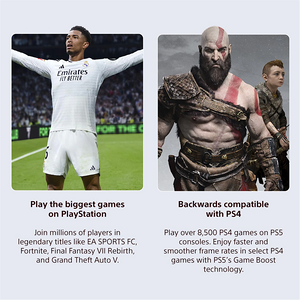 Sony PlayStation 5 Slim Console (Digital Edition) EA SPORTS FC 26 Bundle - 825 GB - 1Y Warranty  for sale in Egypt from Games2Egypt