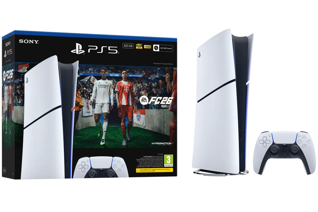 Sony PlayStation 5 Slim Console (Digital Edition) EA SPORTS FC 26 Bundle - 825 GB - 1Y Warranty  for sale in Egypt from Games2Egypt