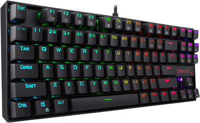 Redragon K552 KUMARA RGB Mechanical Gaming Keyboard - Brown Switch   for sale in Egypt from Games2Egypt