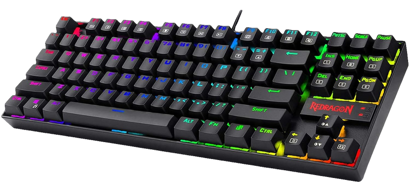 Redragon K552 KUMARA RGB Mechanical Gaming Keyboard - Brown Switch