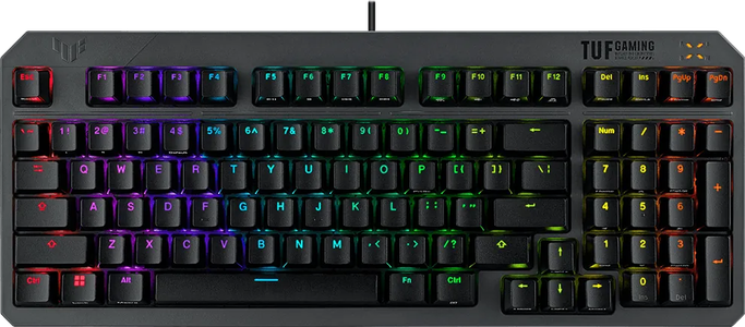 ASUS TUF Gaming K3 Gen II RGB Wired Optical Mechanical Gaming Keyboard - Black -  for sale in Egypt from Games2Egypt