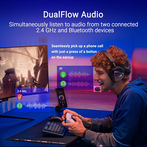 ASUS ROG Delta II Tri-mode RGB Wireless Gaming Headset - Black  for sale in Egypt from Games2Egypt