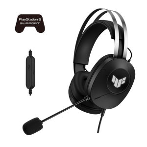 ASUS A302 TUF H1 Gen II Wired Gaming Headset - Black -  for sale in Egypt from Games2Egypt