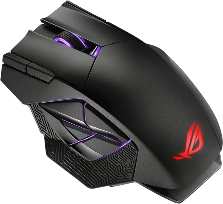 ASUS ROG Spatha X RGB Wireless Gaming Mouse - Black  for sale in Egypt from Games2Egypt