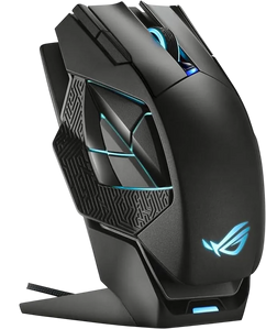 ASUS ROG Spatha X RGB Wireless Gaming Mouse - Black  for sale in Egypt from Games2Egypt