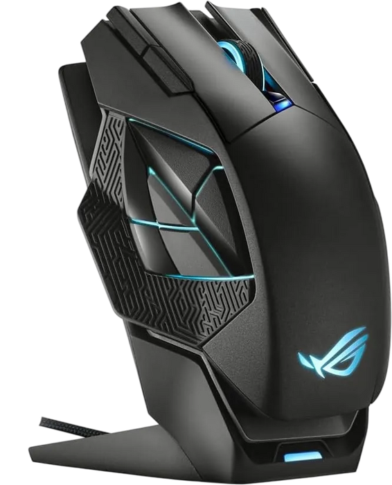 ASUS ROG Spatha X RGB Wireless Gaming Mouse - Black  for sale in Egypt from Games2Egypt