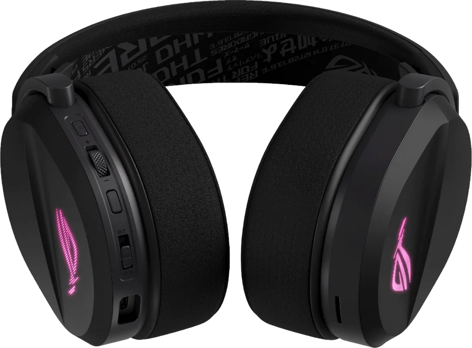 ASUS ROG Pelta Tri-mode RGB Wireless Gaming Headset - Black  for sale in Egypt from Games2Egypt