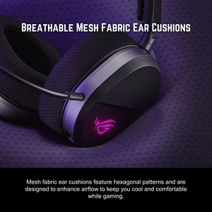ASUS ROG Pelta Tri-mode RGB Wireless Gaming Headset - Black  for sale in Egypt from Games2Egypt