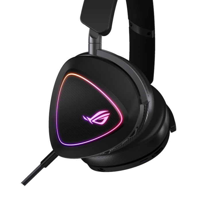 ASUS ROG Delta II Tri-mode RGB Wireless Gaming Headset - Black  for sale in Egypt from Games2Egypt