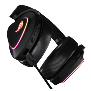ASUS ROG Delta II Tri-mode RGB Wireless Gaming Headset - Black  for sale in Egypt from Games2Egypt