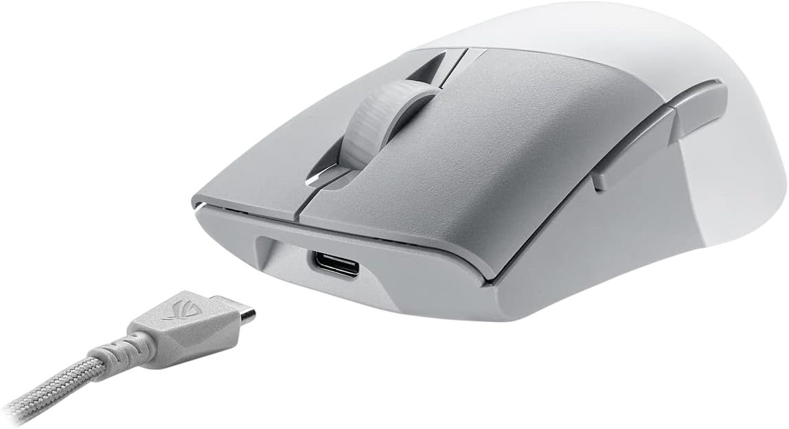 ASUS ROG Keris AimPoint Wireless Gaming Mouse - White  for sale in Egypt from Games2Egypt