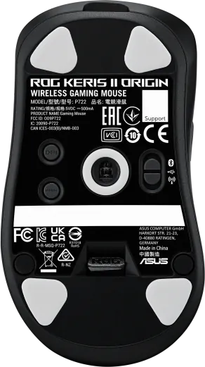 ASUS ROG Keris II Origin RGB Wireless Gaming Mouse - Black  for sale in Egypt from Games2Egypt