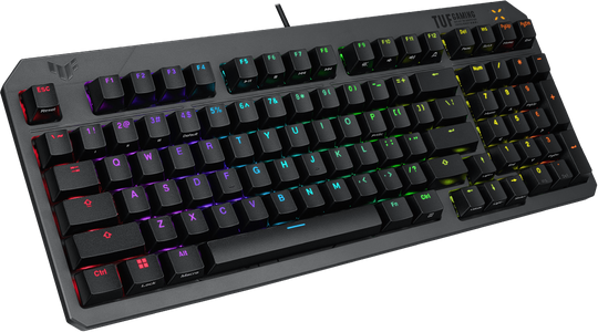 أسوس توف جيمينج K3 جيل تاني كيبورد ميكانيكال 97 زر أر جي بي - أسود  للبيع في مصر من خلال Games2Egypt