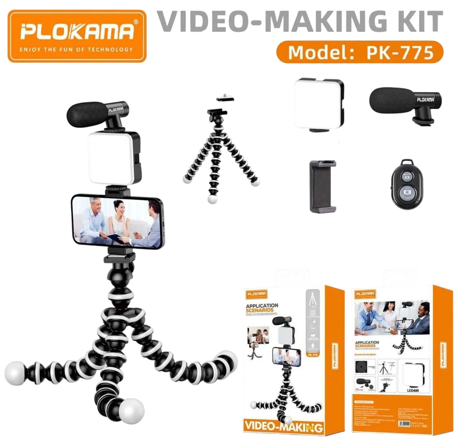 Plokama PK-775 Video Making Kit for Smart Phone
