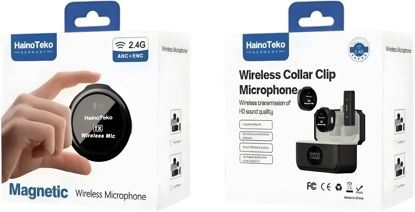 Haino Teko Mini Magnetic Wireless Microphone  for sale in Egypt from Games2Egypt