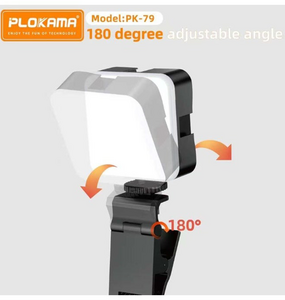 Plokama PK-79 Led Video Portable Dimmable Pocket Lamp - Black  for sale in Egypt from Games2Egypt