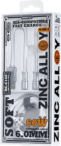 Remax RC-C168 4-in-1 60W Fast Charging Cable 1.5M - White  for sale in Egypt from Games2Egypt