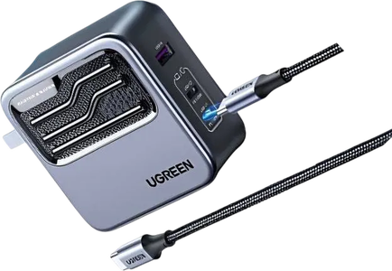 UGREEN CD289 140W GaN Fast Charger With 240W USB-C Cable 1.5M - Black -  for sale in Egypt from Games2Egypt