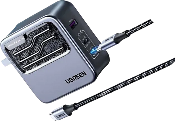UGREEN CD289 140W GaN Fast Charger With 240W USB-C Cable 1.5M - Black