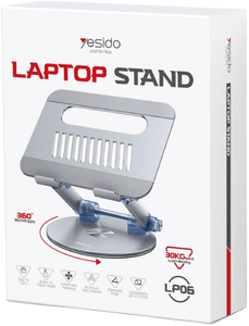 Yesido LP06 Laptop Stand 360° Rotating 30-kg Weight Capacity  for sale in Egypt from Games2Egypt