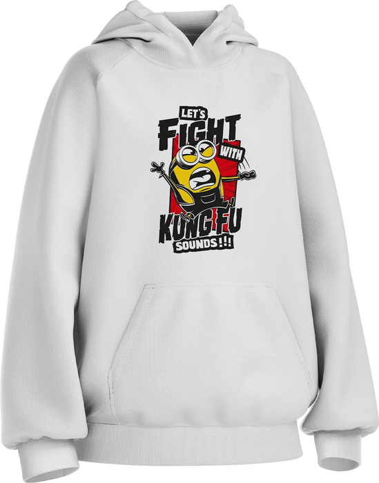 Fight Mode On – Minions Kids Hoodie  for sale in Egypt from Games2Egypt
