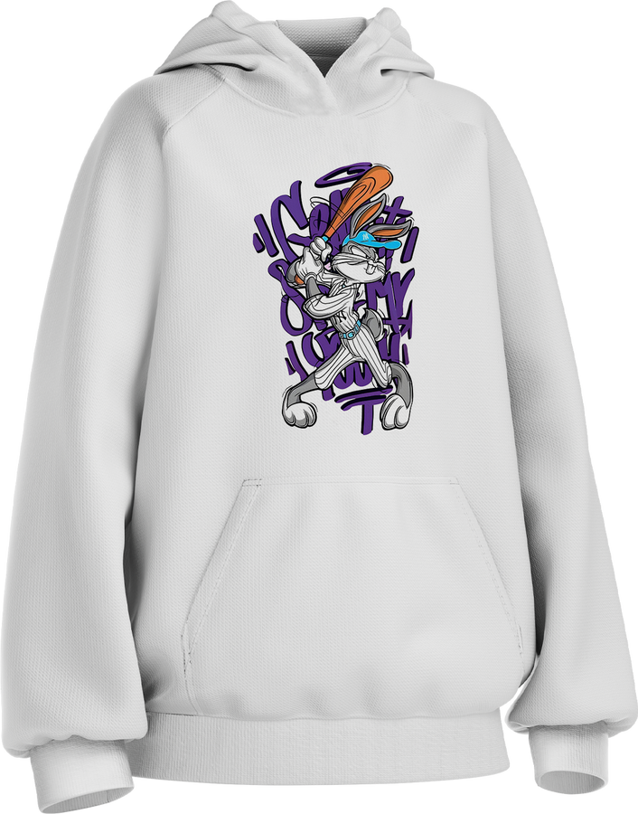 Power Hit – Bugs Bunny Kids Hoodie – image 2